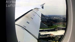 Airbus A380 Lufthansa Landing at Johannesburg Southafrica