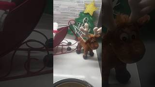 #elf on the shelf ride in and #reindeer leave a dirty surprise