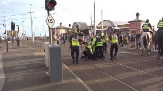 Blackpool Now Really Kicking Off Tommy Robinson Protests