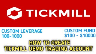 How to create tickmill forex demo account