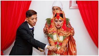 Traditional Nepali Wedding || Bidaai || Sali Jutta Lukai || POOJA WEDS UMESH || 30 JUNE 2018 ❤️