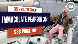 MINT PEARSON 35 Sailboat for sale!! - EP 84 #sailboattour #sailboatforsale