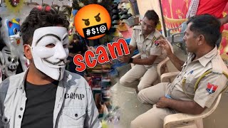 Scam with police in ajmer🤬😡