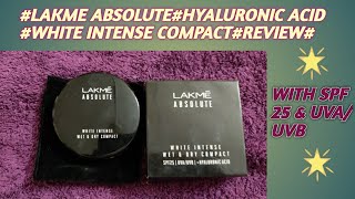 #LAKME ABSOLUTE# DRY AND WET COMPACT FOUNDATION# REVIEW AND DEMO#NancyThe Makeup Artist!!!!!