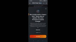 CEX.IO "Never Miss an Update" Today's Quiz Answers  𝔻𝕒𝕥𝕖 :- 12-13/10/2024 ℙ𝕒𝕣𝕥 2️⃣ #cexio #CEX.IO