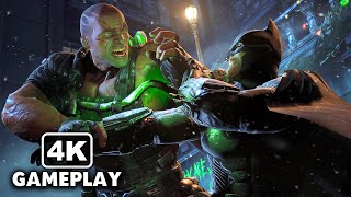 Batman vs Bane Boss Fight - Batman Arkham Origins Gameplay (4K 60FPS)