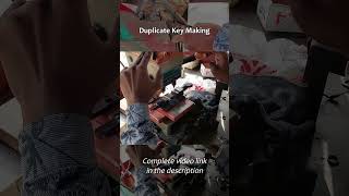 🔑 Duplicate Key Making Process #shorts