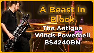 Antigua Winds Powerbell BS4240BN: The Baritone Sax for Power and Projection | Review & Demo