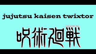 jujutsu kaisen openig 1 y 2 twixtor