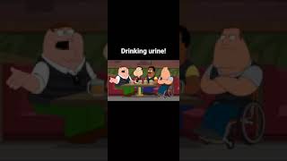 drinking urine! #shorts #familyguy #comedy #funny