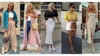 OUTFITS CASUALES MODA MUJER VERANO 2024