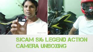 Sjcam Sj6Legend Action Camera // Unboxing In Telugu.#SjCamSJ6Legend#Sj6Legend