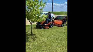 Stop Motion Lawn Sweeping | PSM2548 Sweep-All #shorts #short