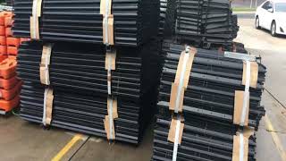 1.86kg/m 2.10m New Zealand Y Type Star Fence Post Pickets