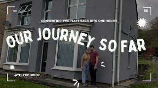 Renovating 2 flats into 1 house | Our journey so far | 2flats1house