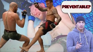 3 Defenses Conor McGregor Could Have Used Against Dustin Poirier's Leg Kicks At UFC 257