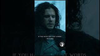 any last words? Game of thrones #gameofthrones #scene #clips #tv #show #houseofthedragon #got #fyp