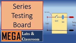 Electrical Testing Board / Series Testing Board /Electric Series Testing board / Series Testing Lamp