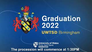 UWTSD Birmingham Graduation 2022