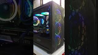 RYZEN 5 5600X BUILD x MSI B550 MORTAR x ASUS DUAL RTX 3060TI x DARKFLASH DLM21 BLACK #shorts