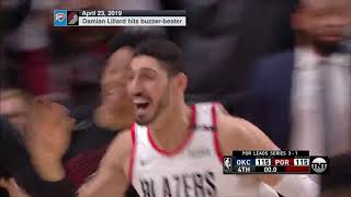 Damian Lillard buzzer beater Highlight