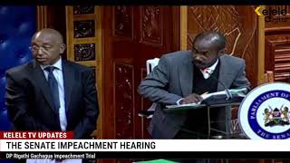 DP Gachagua Impeachment Trial