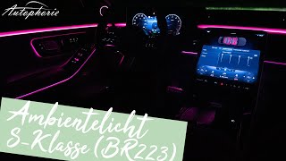 Aktive Ambientebeleuchtung in der S-Klasse (BR 223) [4K] - Autophorie Extra