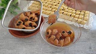 محال يخسرلك من اليوم 🤚مقروط العسل 😋 مقروط المقلاة 🇩🇿مرمل ومعسل يذوب فالفم وصفة ناجحة من اول مرة