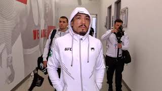 Jose Aldo arrives at the APEX | UFC VEGAS 44