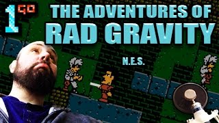 1GO Short Play - Adventures of Rad Gravity (NES) (With Commentary)