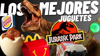 Los Mejores juguetes de  JURASSIC PARK y Jurassic World de Mc' Donalds y Burguer king |Oye Tomy Lee!