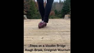 "Steps on a Wooden Bridge" Rough Brook, Creignish Mountain with Sabra MacGillivray