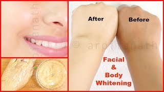 Full Body & Facial Whitening Mask / Ubtan || Fair Skin in 1 Week Guaranteed