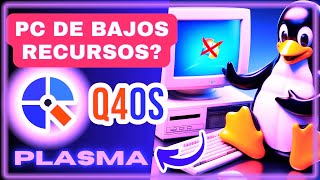 ✅ Cual es el MEJOR Sistema Operativo para PC de BAJOS RECURSOS 🚀 Q4OS 🐧 Como Instalar Linux Q4OS