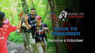 Ruck to Remember | Become a Volunteer