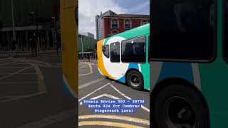 Stagecoach Local - Scania Enviro 300 (28738): Route X24 for Cwmbran