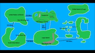 South Stud Islands Region map