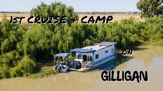 Cruise & Camp Down The River Murray In My Tiny Houseboat