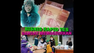 BISNIS RAPID TES SANGAT MENGGIURKAN - LSM GeRAK ; PEMERINTAH HARUS MEMBERIKAN SOLUSI NYATA