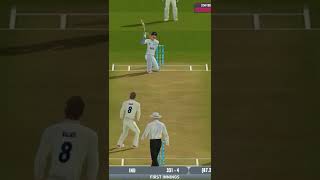 slog sweep in test match real cricket 22 #shorts #rc22gameplay #rc22