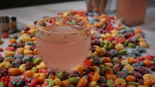 Fruity Cereal Clarified Milk Punch Recipe