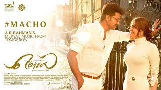 Mersal-new poster-VIJAY & KAJAL-MACHO new song