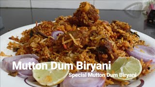 Hyderabadi Special Mutton Dum Biryani/Restaurant Style Mutton Dum Biryani