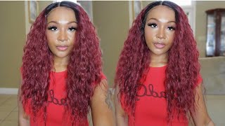 Only $29.99 | Studio Cut By Pros Deep Part Lace Wig DPL004 Ft Samsbeauty