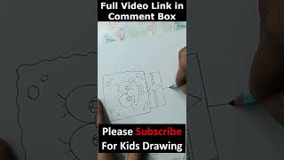 Easy SpongeBob drawing#shorts #trending #viralvideo #drawing #spongebob #easydrawing #comedy