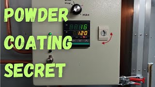 DIY Powder Coater reveals the secret of his perfect process.