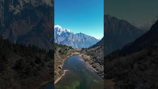 Kal Tal lake, Manaslu curcuit trek #nepal #trekking #himalayas #manaslu #djimini3pro #mountains