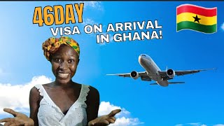 NO VISA NEEDED BEFORE TRAVELING TO GHANA THIS FESTIVE SEASON!! *good news*