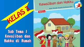 Kelas 3 Tema 4 Kewajiban dan Hakku # Subtema 1 Kewajiban dan Hakku di Rumah