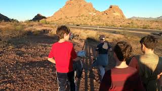 Double Butte Hike at Papago Park, Phoenix